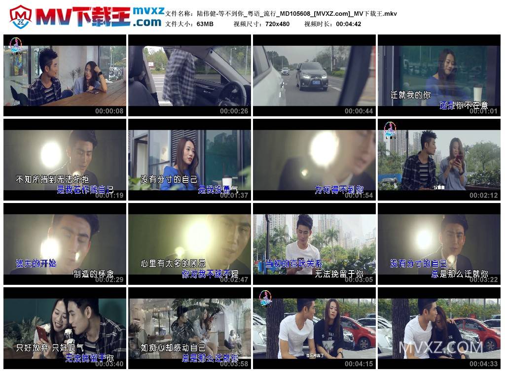 陆伟健-等不到你_粤语_流行_MD105608